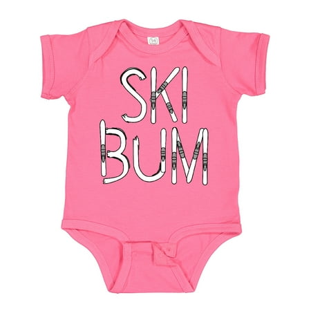 

Inktastic Ski Bum Boys Baby Bodysuit