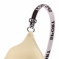 thumbnail image 4 of EaskTriop Wireless Bras for Women - Seamless Ribbed Push Up Bralette No Underwire Supportive Everyday Comfort T-Shirt Bra Letter Print, 4 of 6