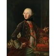 thumbnail image 3 of Habsburg Court Painter 19x24 Black Modern Framed Museum Art Print Titled - Portrait of Emperor Joseph II as a Young Man (1741-1790), 3 of 5