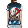 thumbnail image 2 of Stay-Puft-Ghostbusters Women's T Shirts Round Neck Short-Sleeve Soft T-Shirt Summer Casual Tee Tops 3D Printing Tee Shirt, 2 of 6