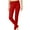 Red, variant on Women’s Skinny Pants Soft Everyday Solid Color Basic Slim Tight Fit Stretch Legging Jeggings Jeans NEWP77 Burgundy 3X