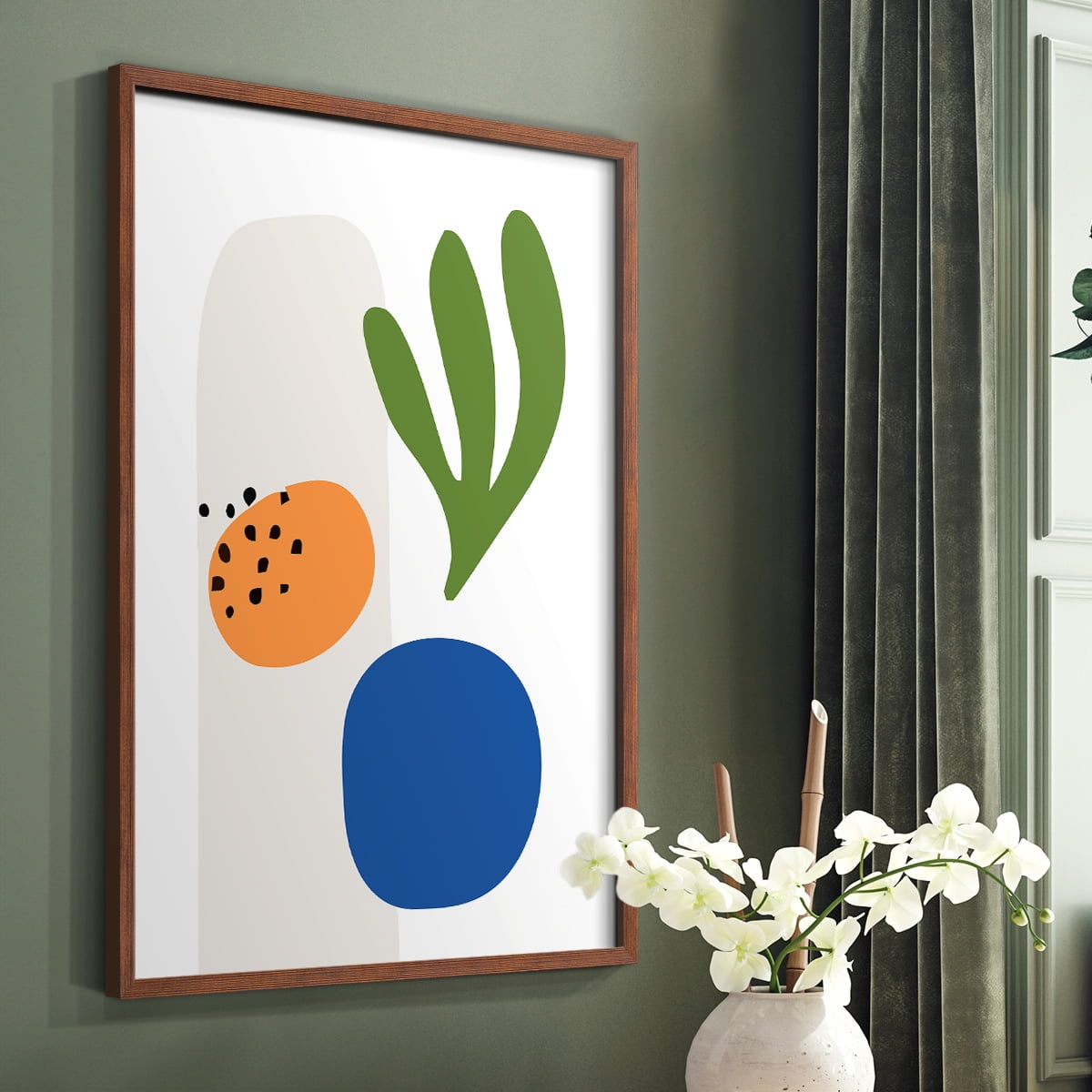 Matisse CCXCV in Solid Wood 11 x 14 Framed Print