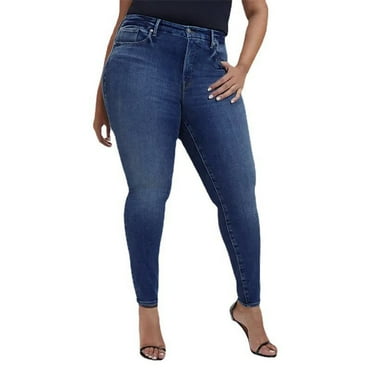 WNEGSTG Jeans for Women Spring and Autumn Leisure Slim Fit Elastic Solid High Waist Small Feet Jeans