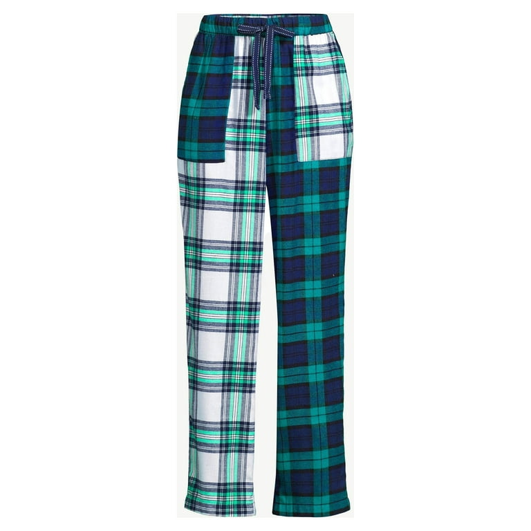 Joyspun Women s Flannel Lounge Pants Sizes S to 3X Walmart