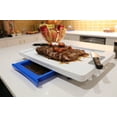 thumbnail image 4 of Karving King KK1 20 x 12 in. Dripless 2 in 1 System Cutting Board, Blue, 4 of 6