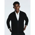 thumbnail image 2 of Free Assembly Men's Zip Front Sweater Jacket, Sizes S-3XL, 2 of 7