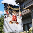 thumbnail image 3 of Happy New Year 2026 Maine Coon Holiday Balloons Party Snow House Flag 28x40in Double Sided Cat Lover Kitten Owner Gifts Outdoor Decor - 13018, 3 of 5