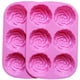 thumbnail image 2 of Juego de moldes de bandeja de jabón de Chocolate con cubitos de hielo de flor de rosa grande herramientas de fabricación de fiestas de silicona Ormromra JQWJ328, 2 of 5