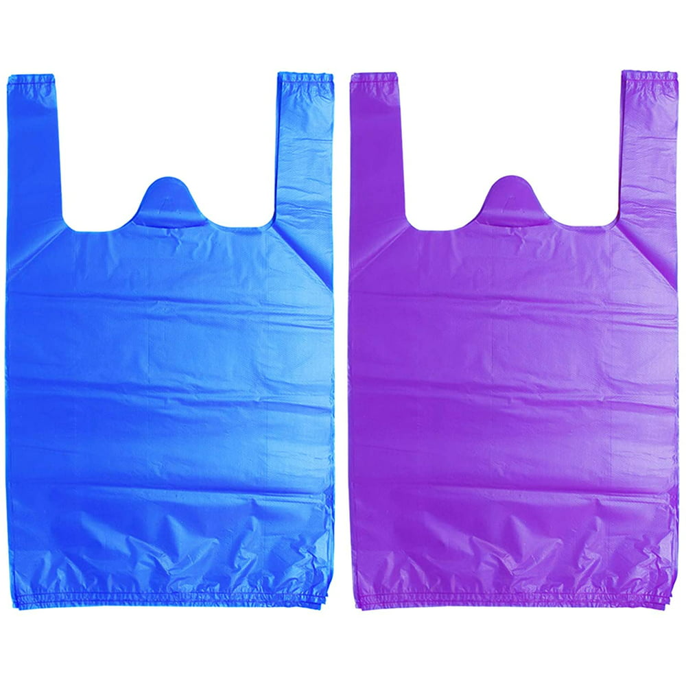 T Shirt Bags, Bolsas De Plastico Para Negocio, 12 x 20 Inches Grocery ...