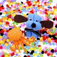 thumbnail image 4 of 1200pcs 10mm Assorted Pom Poms for DIY Creative Crafts Decorations (Mixed Color), 4 of 5