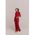 thumbnail image 6 of Free Assembly Women's Cozy Yarn Wide Leg Cable Knit Sweater Pants, Size XS-XXL, 6 of 6