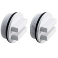 thumbnail image 5 of White Threaded Pool Return Line Plug 1.5Inch Filter Drain Cap Plug With O-Ring Pool Skimmer Plug Winterizing Tool During Winter Season, 5 of 9