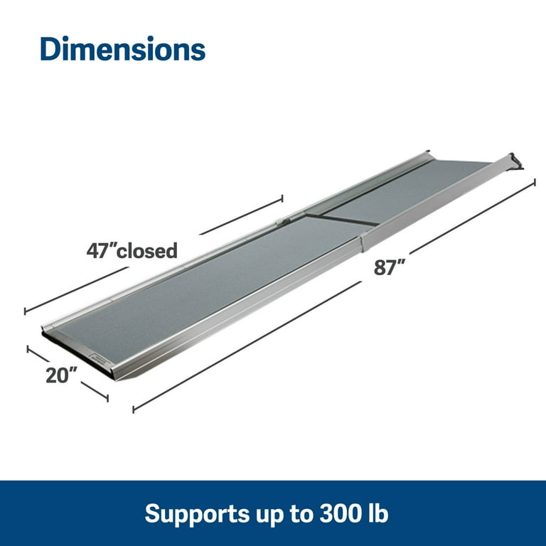 Deluxe telescoping top pet ramp