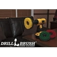 thumbnail image 6 of Drill Brush - Bathroom Accessories - Shower Cleaner - Large Spin Brush Multi-Purpose Cleaning Kit - Deck Brush - Bird Bath - Kitchen Tools - soap scum, hard water, mineral deposits, calcium, rust, 6 of 7
