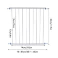 thumbnail image 5 of Safety Metal Bar Window Guard Security Burglar 30-34 inch Adjustable Width, 5 of 9
