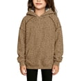 thumbnail image 5 of Grblisyd Girls Hoodies Cute Leopard Print Pullover Sweatshirts Fashion Casual Long Sleeve Fall Top, 5 of 5