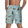thumbnail image 4 of Uemuo Dog Pets Pattern Mens Swim Trunks Quick Dry Board Shorts with Mesh Lining, Stretch Beach Shorts Quick Dry No-Chafing Board Shorts-XX-Large, 4 of 9