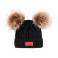thumbnail image 2 of Yoyauz Kids winter beanie knitting warm cold weather beanie boy girl hat, 2 of 15