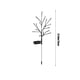thumbnail image 3 of Luz solar decorativa LED nocturna para jardín, exterior, prado, paisajes, 3 of 9