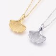 thumbnail image 1 of 304 Stainless Steel Pendant Necklaces Ginkgo Leaf Mixed Color 18.03 inch(45.8cm) 1.5mm, 1 of 4