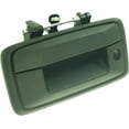 thumbnail image 2 of Tailgate Handle Compatible with CHEVROLET SILVERADO/SIERRA 1500 2016-2018/2500 HD/3500 HD 2016-2018 Outside Textured Black with Keyhole All Cab Types, 2 of 5
