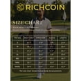 thumbnail image 7 of RICHCOIN Polo Shirts for Men V Neck Short Sleeve Golf Shirts Casual Textured Knit Old Money Tops, 7 of 7