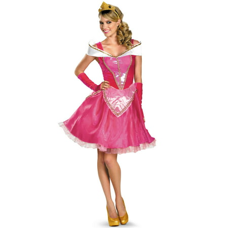Disney Princess Aurora Sassy Deluxe Adult Costume