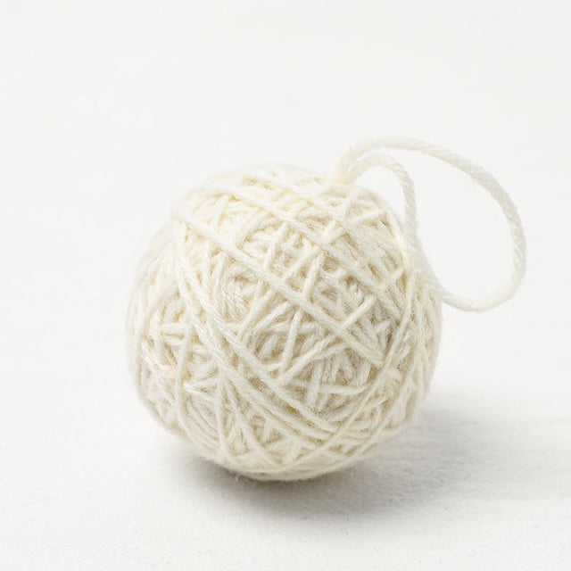 Hanging Yarn Christmas Yarn Supplies Hand Weaving Ornament Festive To Hang The Christmas Tree For Home Decor