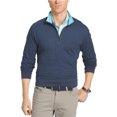 thumbnail image 1 of IZOD Hampton - Sudadera con cremallera de 1/4 para hombre, gris, mediana, 1 of 1