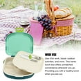 thumbnail image 4 of Leakage Proof Bento Lunch Box with Handle - ABS Material, Portable for Work, Travel, Outdoor Activities, 4 of 8