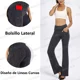 thumbnail image 5 of Leggings Deportivos Con Bolsillo Pantalones De Pierna Ancha, 5 of 8
