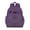 Purple-2, variant on Trippy Style Waterproof Travel Backpack - Emotional Healing Geometric Design, Breathable Student Bag with Multiple Pockets, Durable Fantasy Floral Backpack for Teens