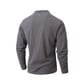 thumbnail image 3 of pstuiky camisas de manga larga para hombre, Blusas y camisas de manga larga con cuello en V y colores lisos para hombre salir tops xl, 3 of 7