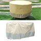 thumbnail image 5 of Funda Redonda Para Silla De Mesa De Exterior, Tela Oxford 600D, Funda Para Muebles De Patio, Protección UV, Diseño Resistente Al Viento Con Rejillas De Ventilación, Adecuada, 5 of 7