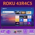 thumbnail image 2 of Pantalla Smart TV 43 pulgadas ROKU SELECT SERIES 4K Ultra HD LED Roku TV 43R4C5, 2 of 6