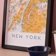 thumbnail image 2 of Personalised New York Map Framed A4 Print, 2 of 2