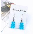 thumbnail image 2 of Pendientes de osito de goma KAIYANG 1 par colgantes color morado y azul, 2 of 4