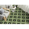 thumbnail image 2 of DEWOO Peel and Stick Floor Tile, Peel and Stick Flooring Self Adhesive, Waterproof Vinyl Flooring Suitable for Bathroom, Kitchen, Green(12 x 12 In, 10PCS), 2 of 5