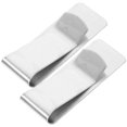 thumbnail image 4 of 2Pcs Small Money Clip Portable Money Storage Clip Multi-function Money Clip Practical Check Clip, 4 of 8