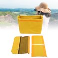thumbnail image 4 of Camera Insert Bag, Nylon + Sponge Lightweight Shockproof Anti Wrinkle Waterproof Camera Insert Bag  For SLR Camera And Lens Yellow,Gray, 4 of 8