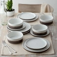 thumbnail image 6 of Noritake ColorStax Stripe Brown 12-Piece Dinnerware Set, Service for 4, 6 of 7