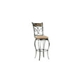 thumbnail image 3 of Hillsdale Pompei 24" Swivel Counter Stool in Black Gold, 3 of 3