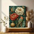 thumbnail image 6 of William Morris Botanical Canvas Wall Art, Sage Green Art Nouveau Exhibition Home Decor, 6 of 8