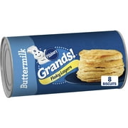 Pillsbury Grands! Flaky Layers, Refrigerated Buttermilk Biscuit Dough, 8 ct., 16 oz.