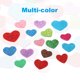 thumbnail image 3 of Uxcell Foam Stickers,4Pack 120Pc Adhesive Glitters Foam Shape Sticker,Colored Heart, 3 of 6