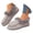 Grey, variant on Women Slip on Loafers for Winter Fleece Lined Comfortable Walking Shoe Ladies Casual Outdoor Non Slip Work Loafer Brown Size 7.5