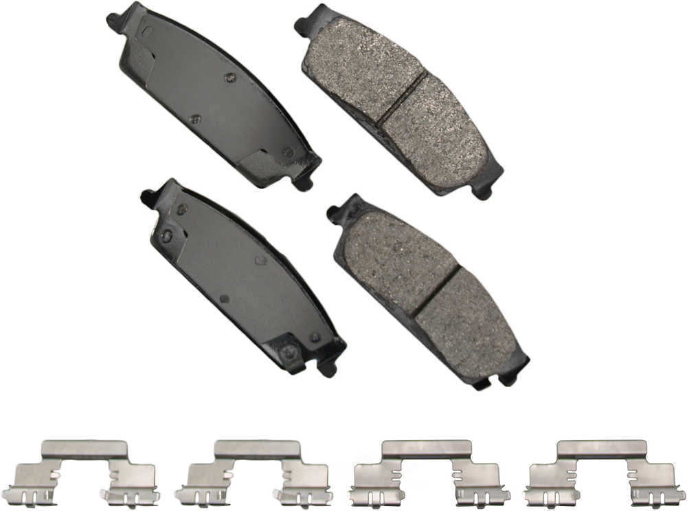 Akebono SDF1194 Severe Duty Ultra Premium Disc Brake Pad Kit