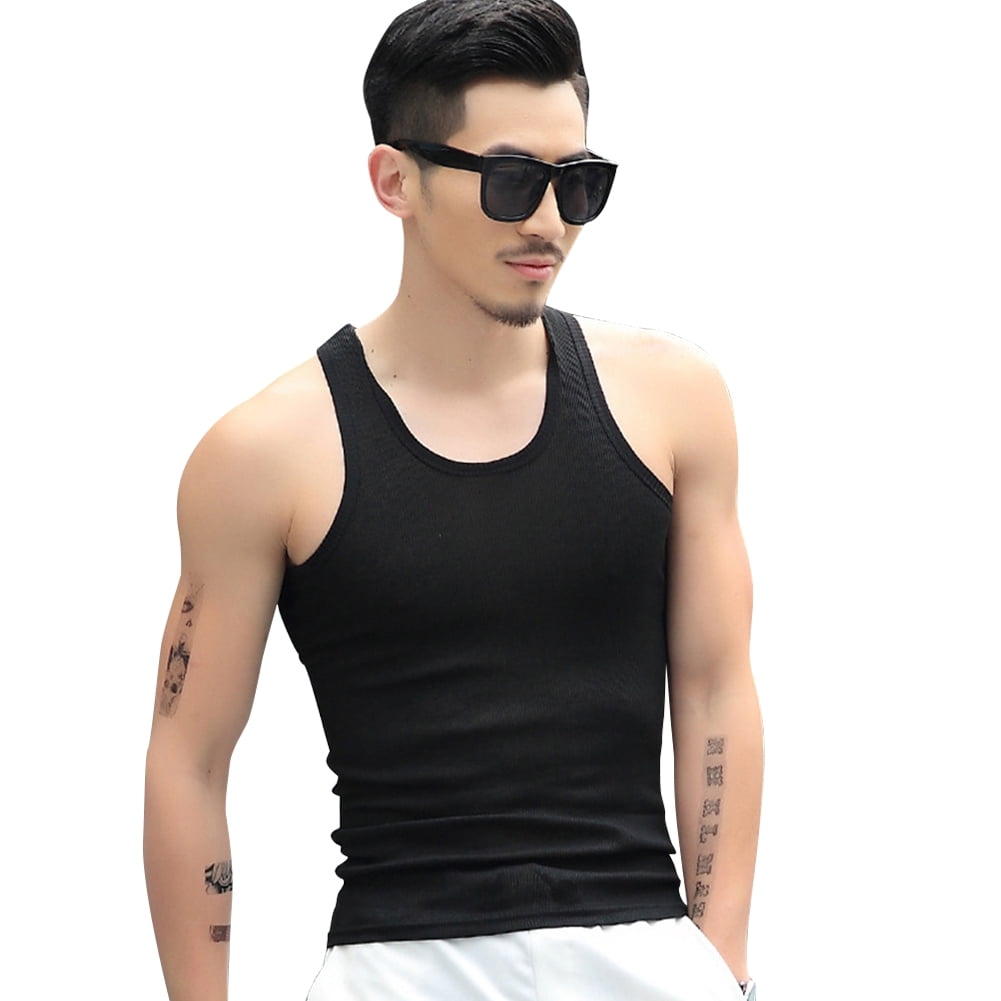 Generic - Men Fashion Summer Solid Color Sleeveless Vest Shirt for Gym ...
