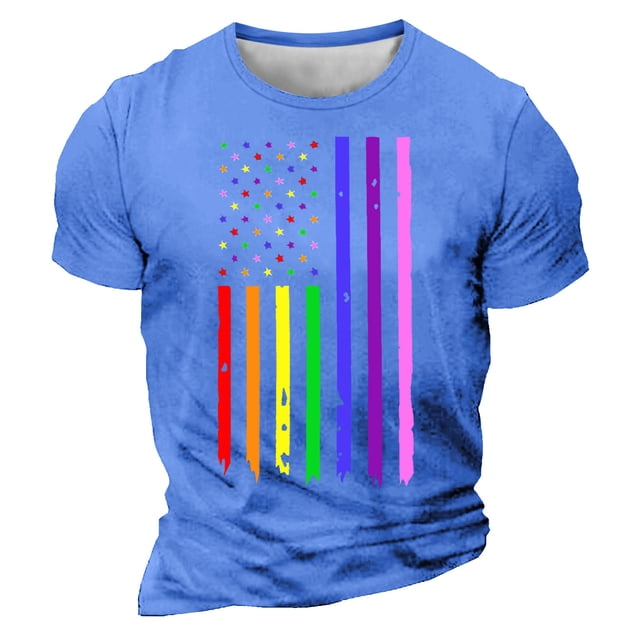 Camisetas de Manga Larga para Hombres Imprimir Casual Cuello Redondo Camiseta de Manga Corta, Camisetas de Manga Larga para Hombres Algodón