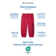 thumbnail image 5 of Garanimals Baby & Toddler Boys Fleece Sweatpants, Sizes 0-6T, 5 of 8